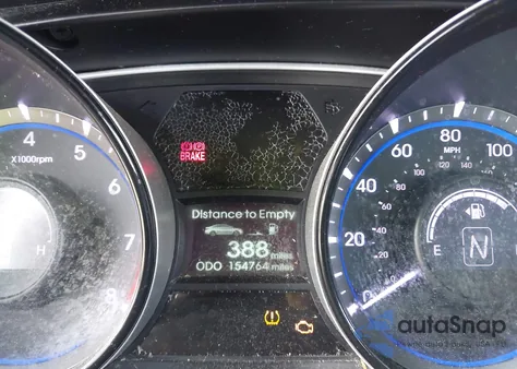 2013 Hyundai Sonata Se из США, поврежденный, VIN 5NPEC4AC7DH585746